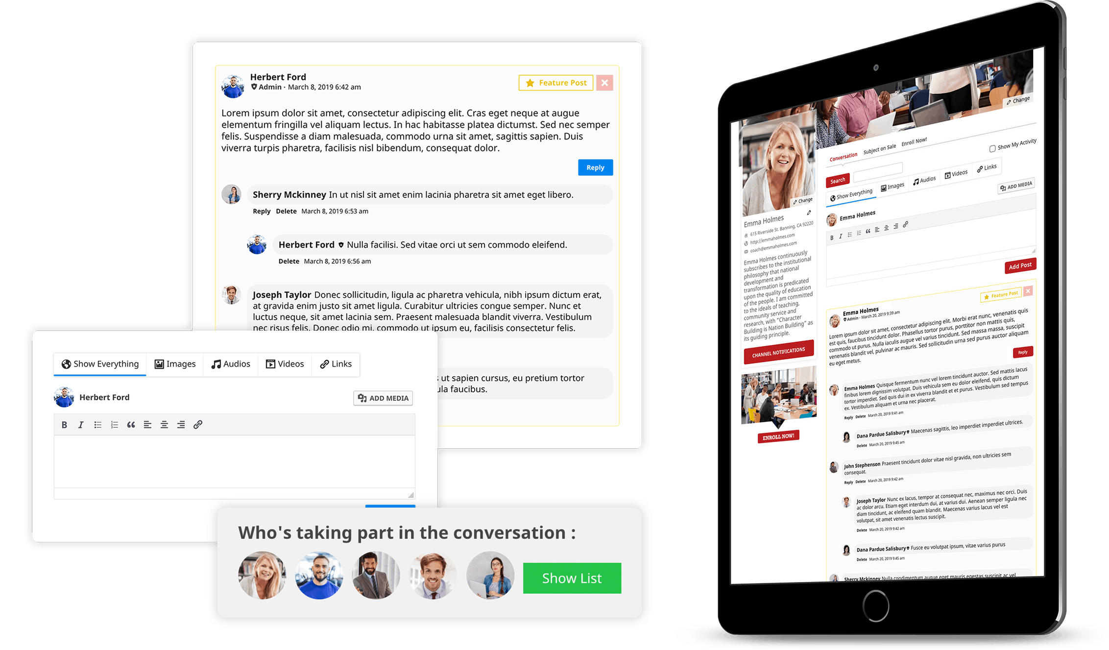 conversation (1) eLearnCommerce Feature Overview, Feature Overview, eLearnCommerce, eLearnCommerce